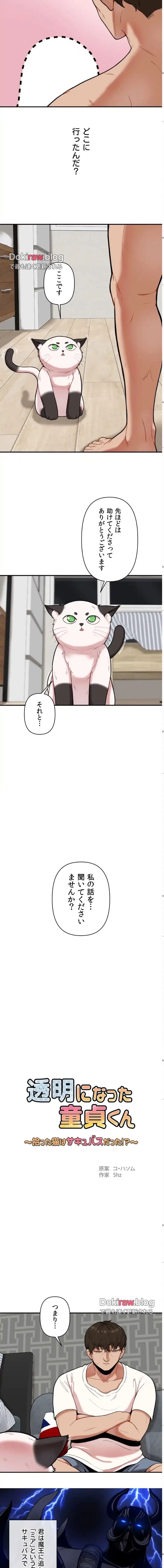 透明になった童貞くん〜拾った猫はサキュバスだった!?〜 第1話 - 11