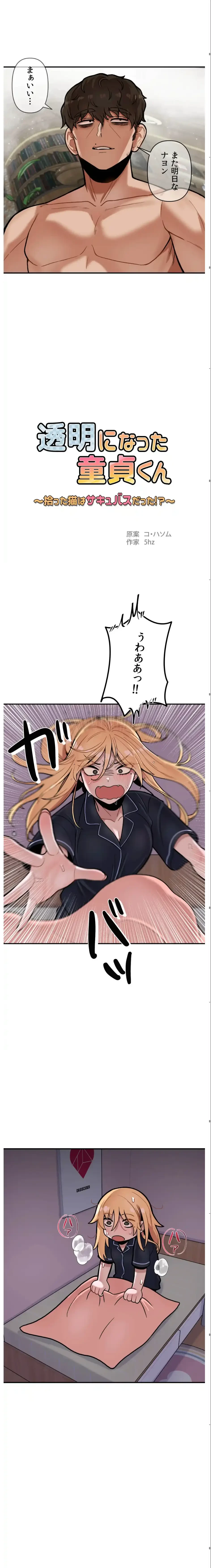 透明になった童貞くん〜拾った猫はサキュバスだった!?〜 第16話 - 9