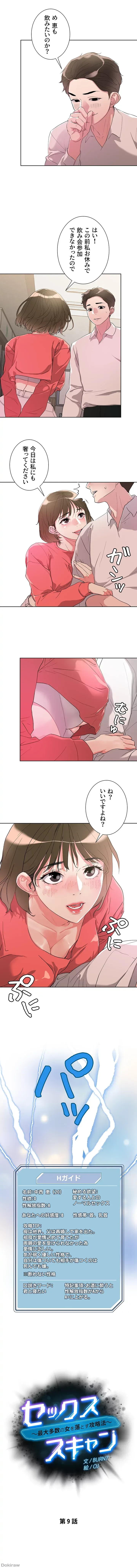 セッ◯ススキャン ー最大多数の女を落とす攻略法ー 第9話 - 1